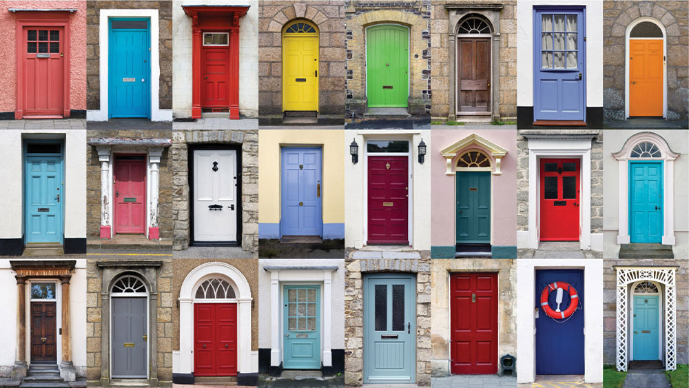 Types of Colors for Building Entrance Doors: Important Tips for Choosing Door Colors